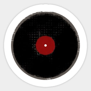 The Vinyl Record Sticker